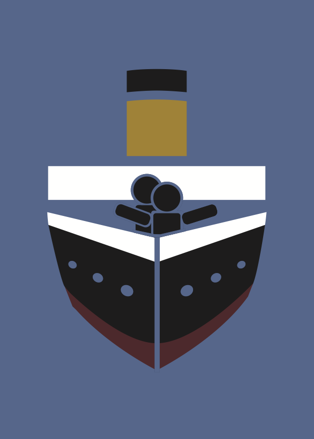 Stylization of the movie Titanic