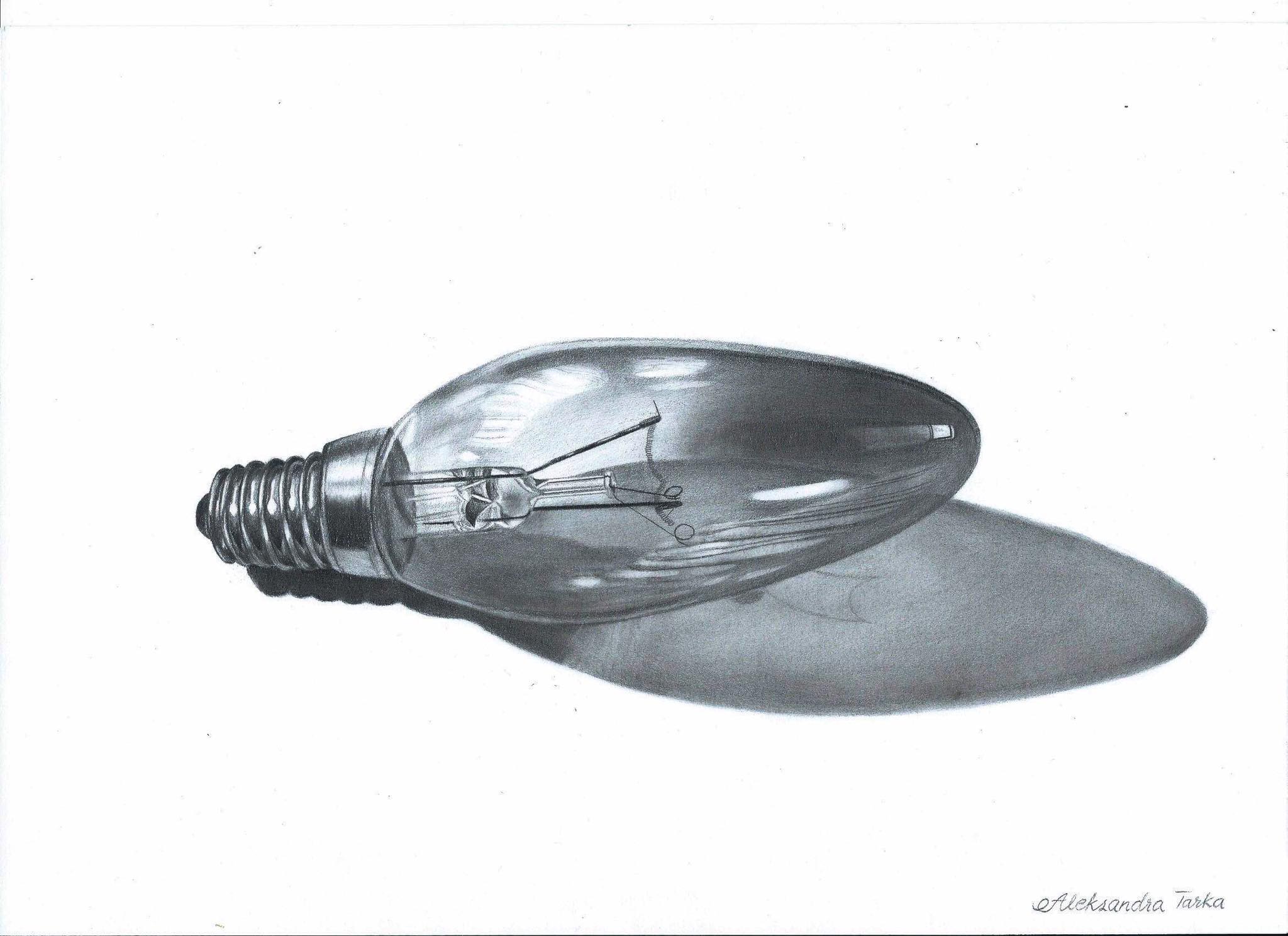 a lightbulb