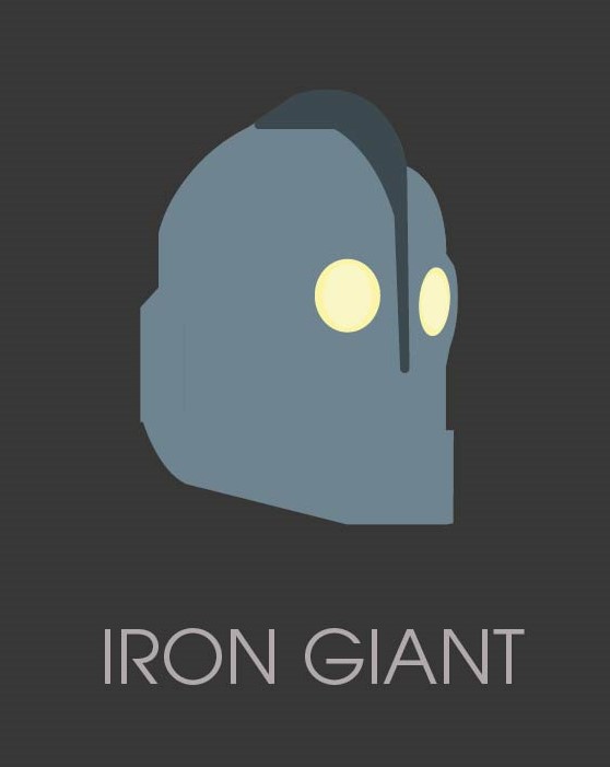 Iron Giant, Vector graphics.