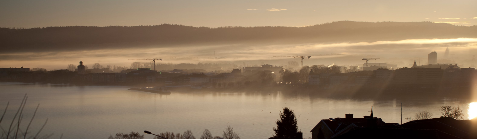 beautiful view over the lake Vättern